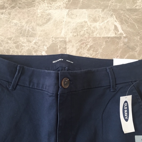 NEW OLD NAVY BOOT CUT KHAKIS PANTS SZ 6 WOMENS BLUE - Picture 7 of 7